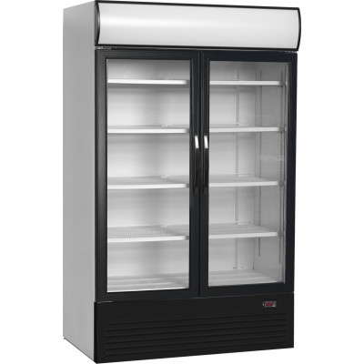Glastür-Kühlschrank HL 1000 GL - Esta